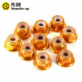 Nylon Insert Hex Flange Lock Nuts Self-lock Nuts